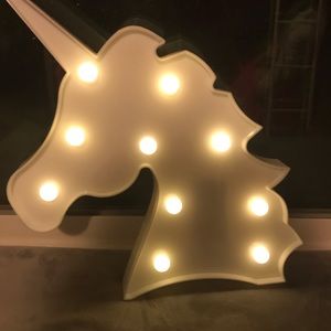 Cute unicorn light